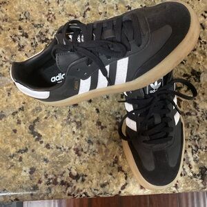 Black Adidas Sambae (platform Samba)